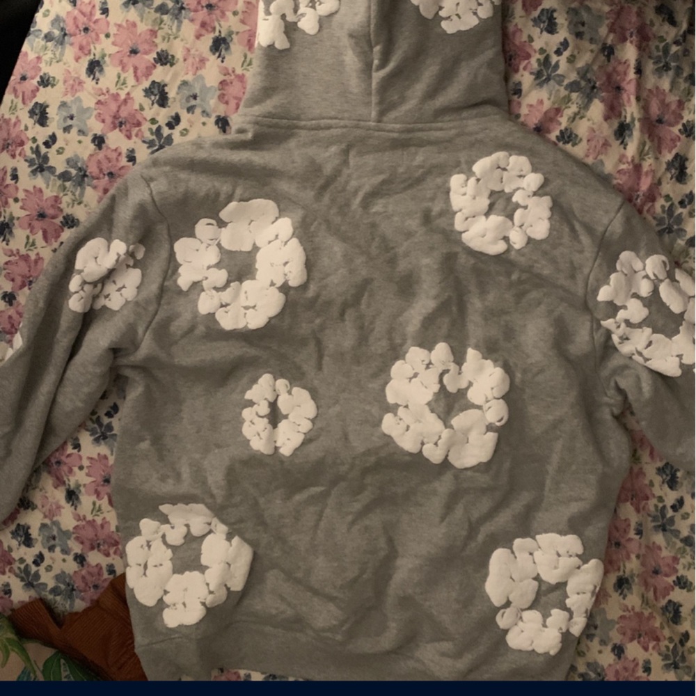 selling denim tears hoodie